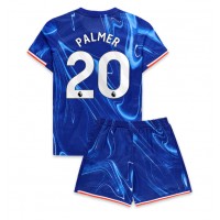 Camiseta Chelsea Cole Palmer #20 Primera Equipación Replica 2024-25 para niños mangas cortas (+ Pantalones cortos)